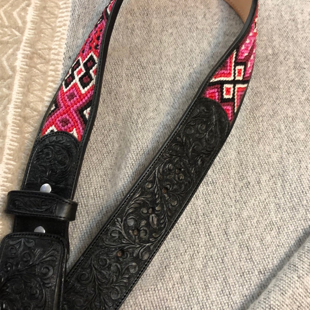Handmade leather belt